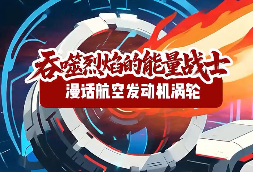 吞噬烈焰的能量战士-漫话航空发动机涡轮